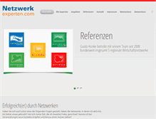 Tablet Screenshot of netzwerk-experten.com